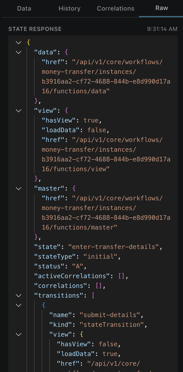 Raw — STATE RESPONSE